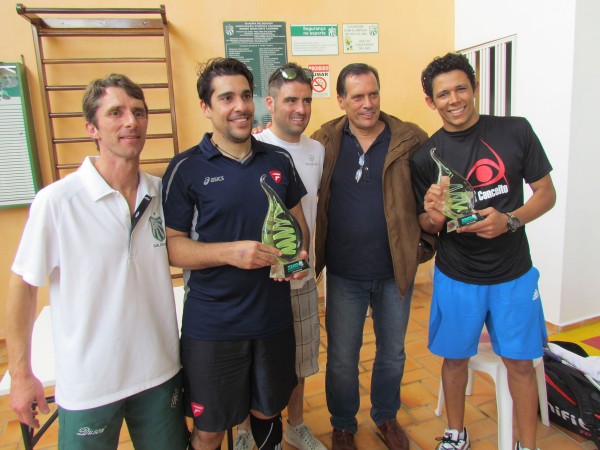 Ailton Lopes, Rafael Alarcon (campeão profissional), Franco Martins, Kiko Frisoni e Manuel Pereira (vice-campeão profissional) 
