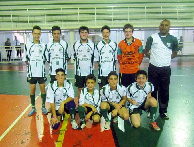 Equipe de Futsal sub-15 da Caldense