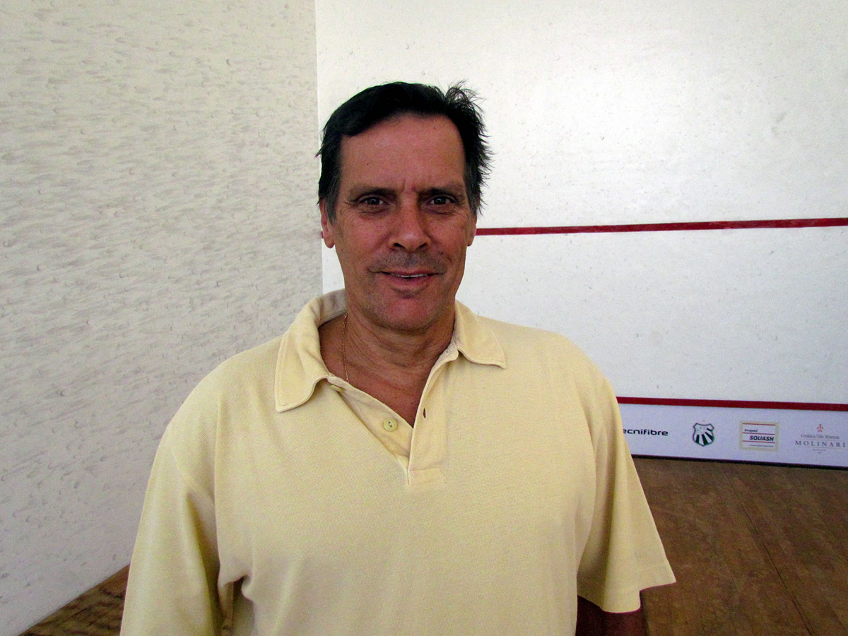 SQUASH – Treinador de Squash da Caldense é campeão Sul-americano Master de Squash