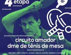 Caldense recebe Circuito de Tênis de Mesa