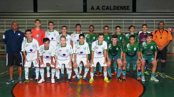 Time Futsal Sub-17 da Caldense (Foto: Renan Muniz)