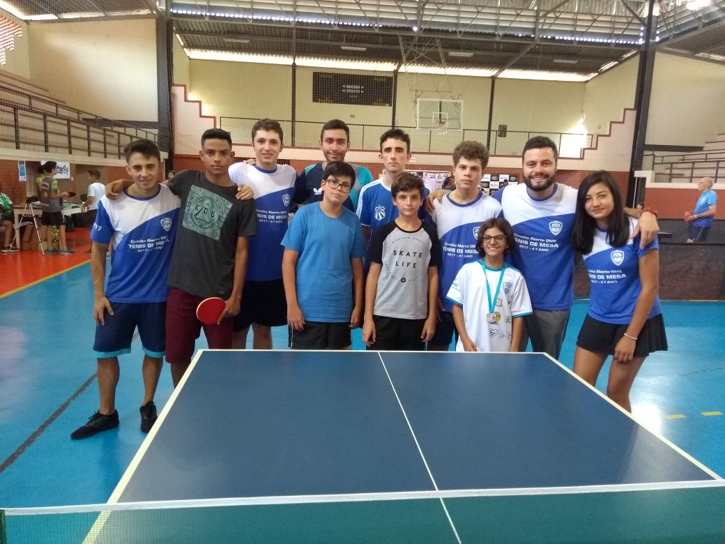 Mesa-tenistas da Caldense são destaque no Campeonato Aberto de Alfenas