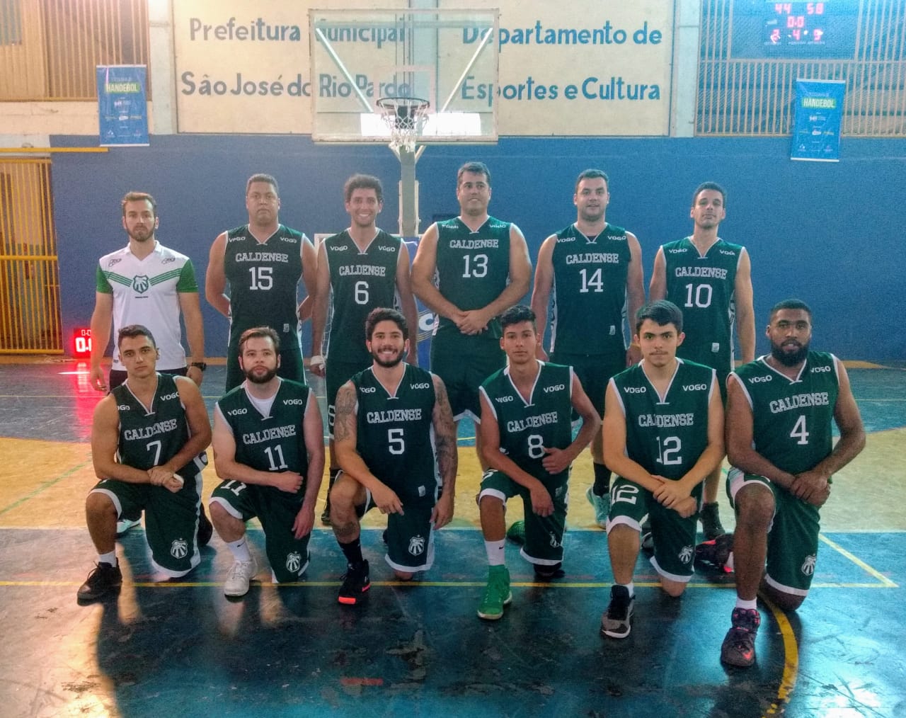 Basquete adulto da Caldense segue dando show e vence DEC Rio Pardo