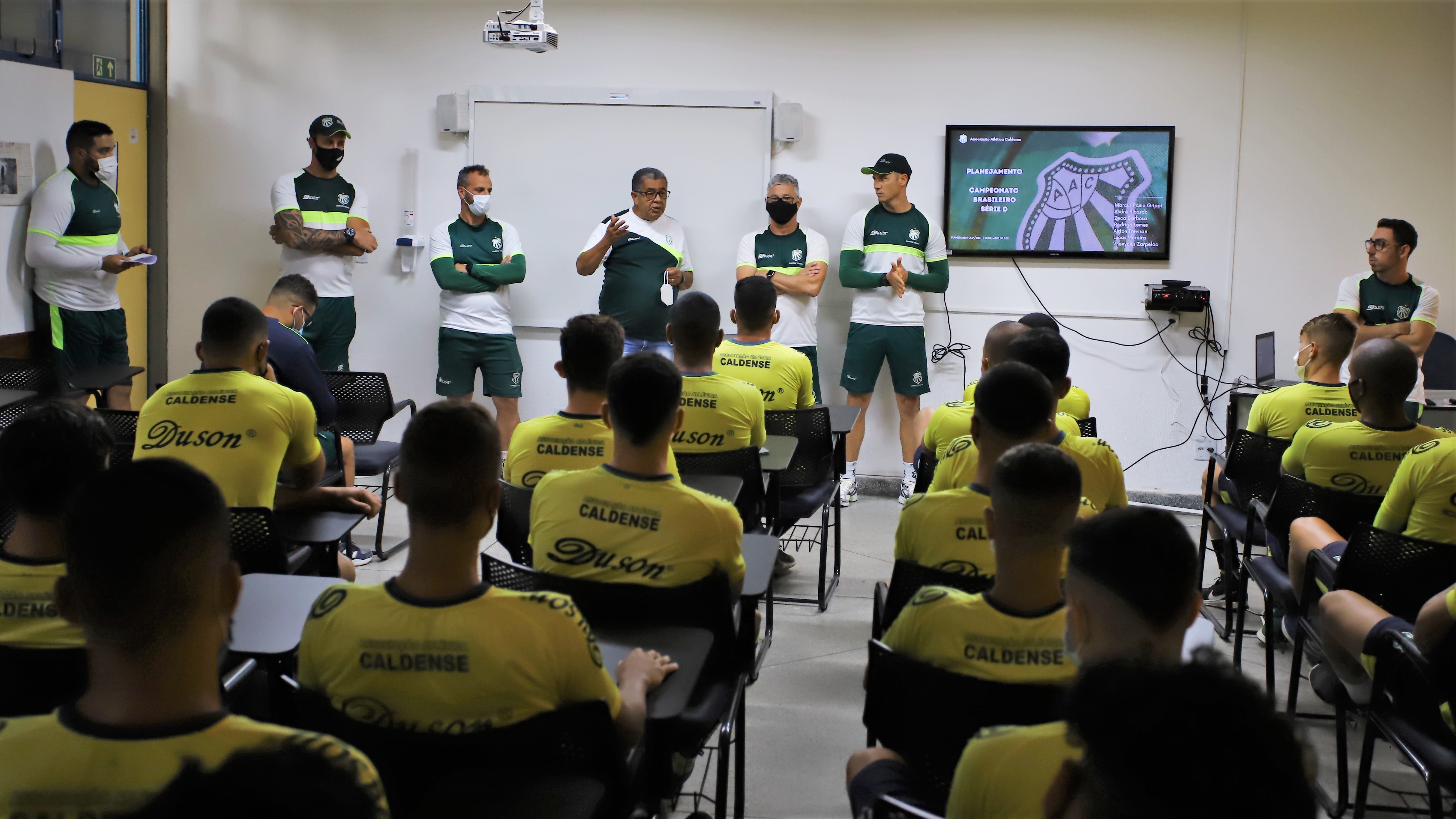 Caldense se reapresenta para a Série D 2021 com 26 atletas remanescentes