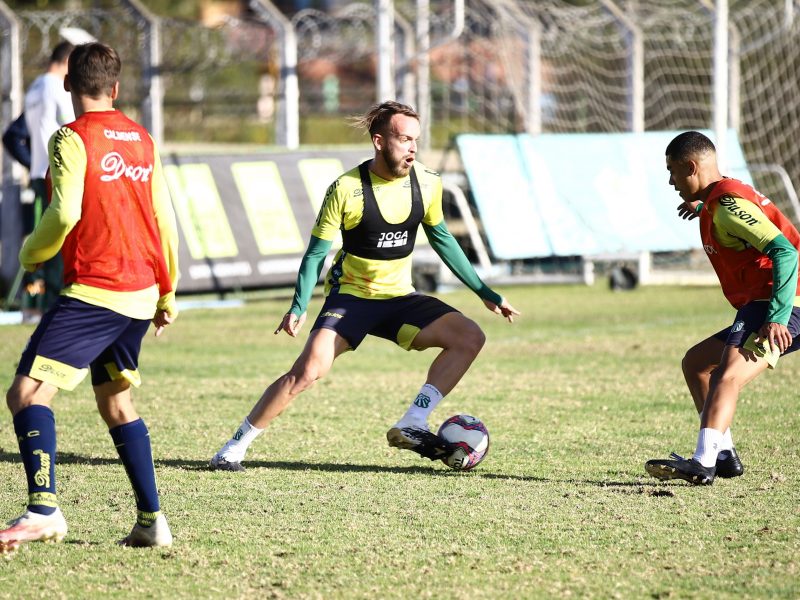 Último jogo do primeiro turno: Caldense treina focada no jogo frente ao Rio Branco-VN