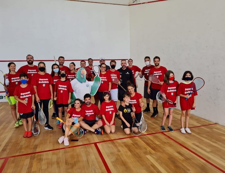 Squash recebe treinamento elite do técnico Renato Galego