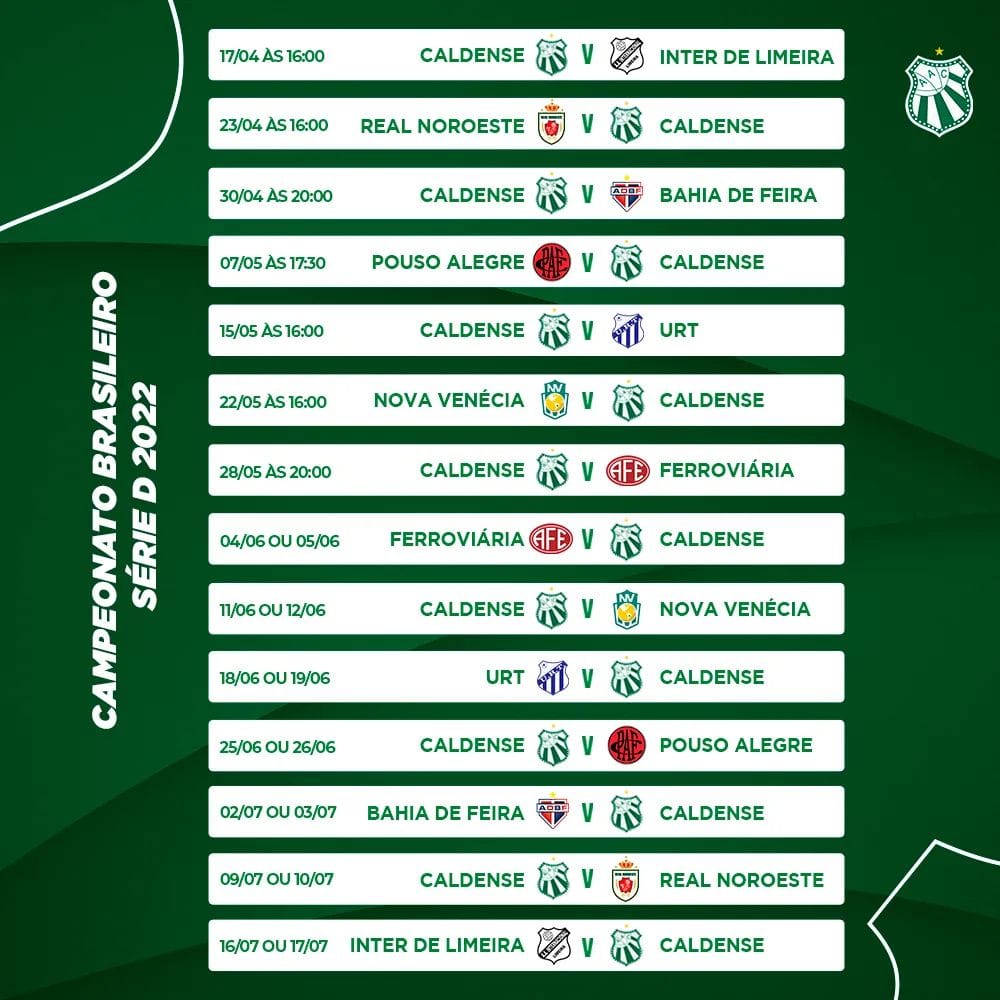 CBF ainda não divulgou datas e horários dos jogos do Figueirense na segunda  fase da Série C 
