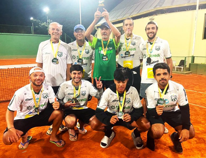 Atletas do tênis da Caldense são campeões na OLIMTRA e no Torneio Interclubes de São Gonçalo do Sapucaí