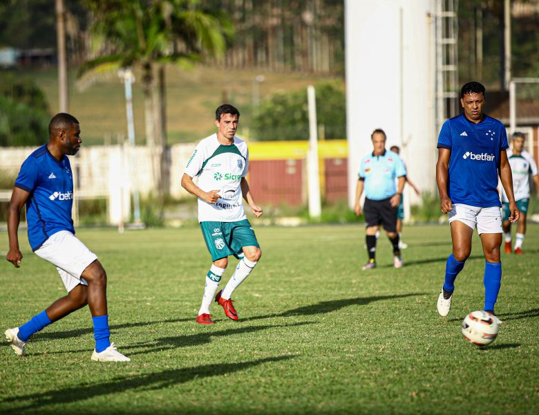 Em jogo de três pênaltis, Master da Caldense vence o Cruzeiro por 2 a 1
