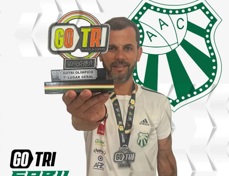 Representante da Caldense fica em 7º lugar no Triathlon Olímpico do Go Tri