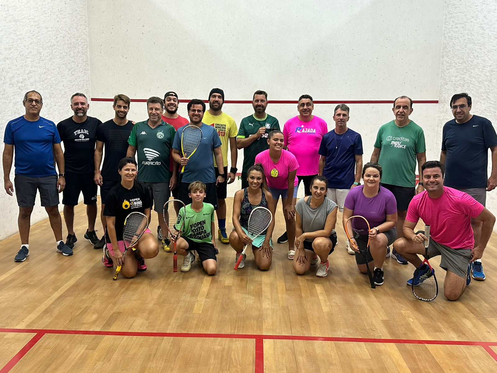 Caldense realiza clínica de squash com o renomado Couch Renato Gallego