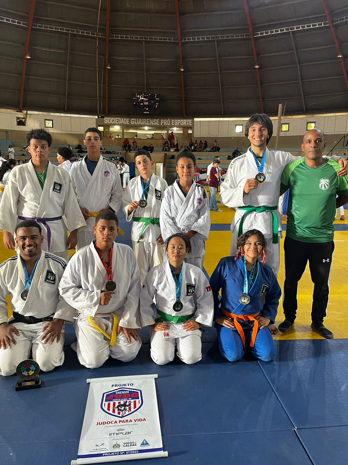 Judocas da Caldense conquistam seis medalhas na 19ª Copa Takeshi Uemura de Judô