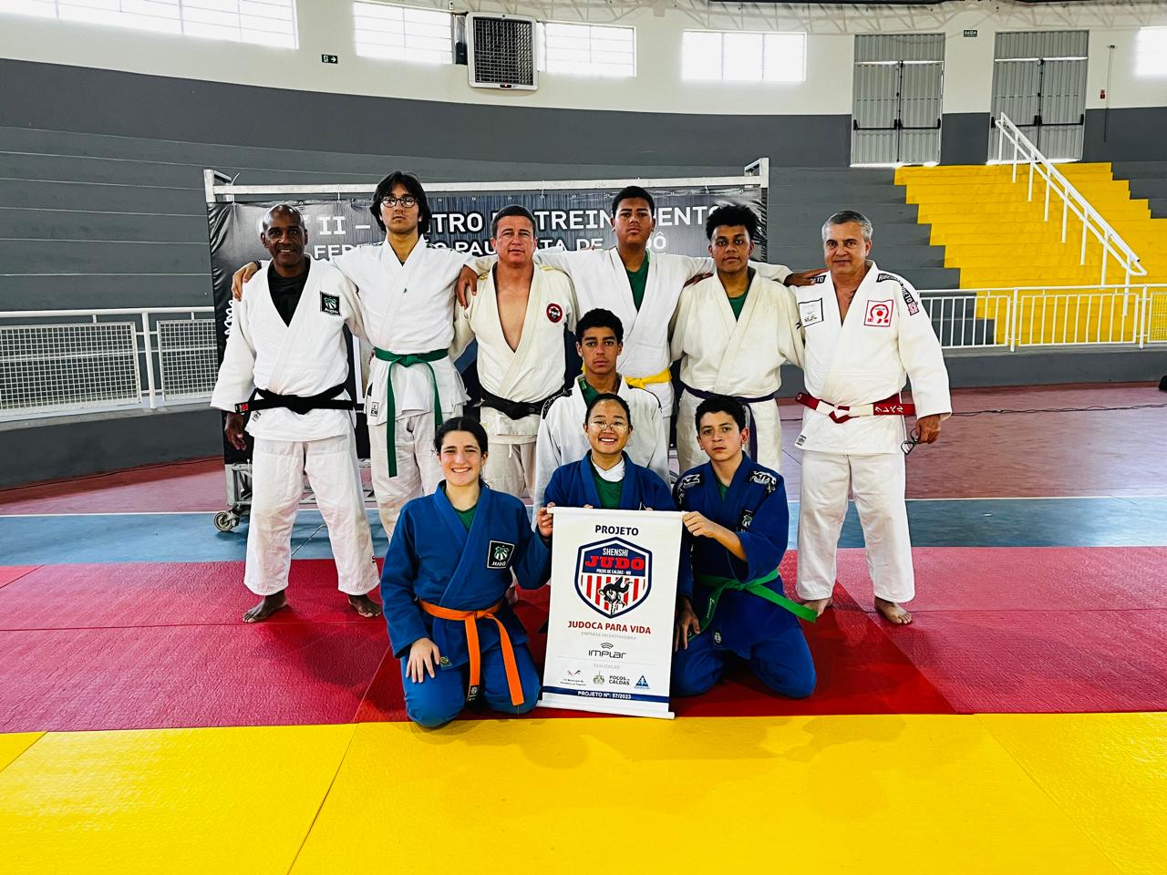 Judocas da Caldense participam do maior treinamento de campo do Brasil