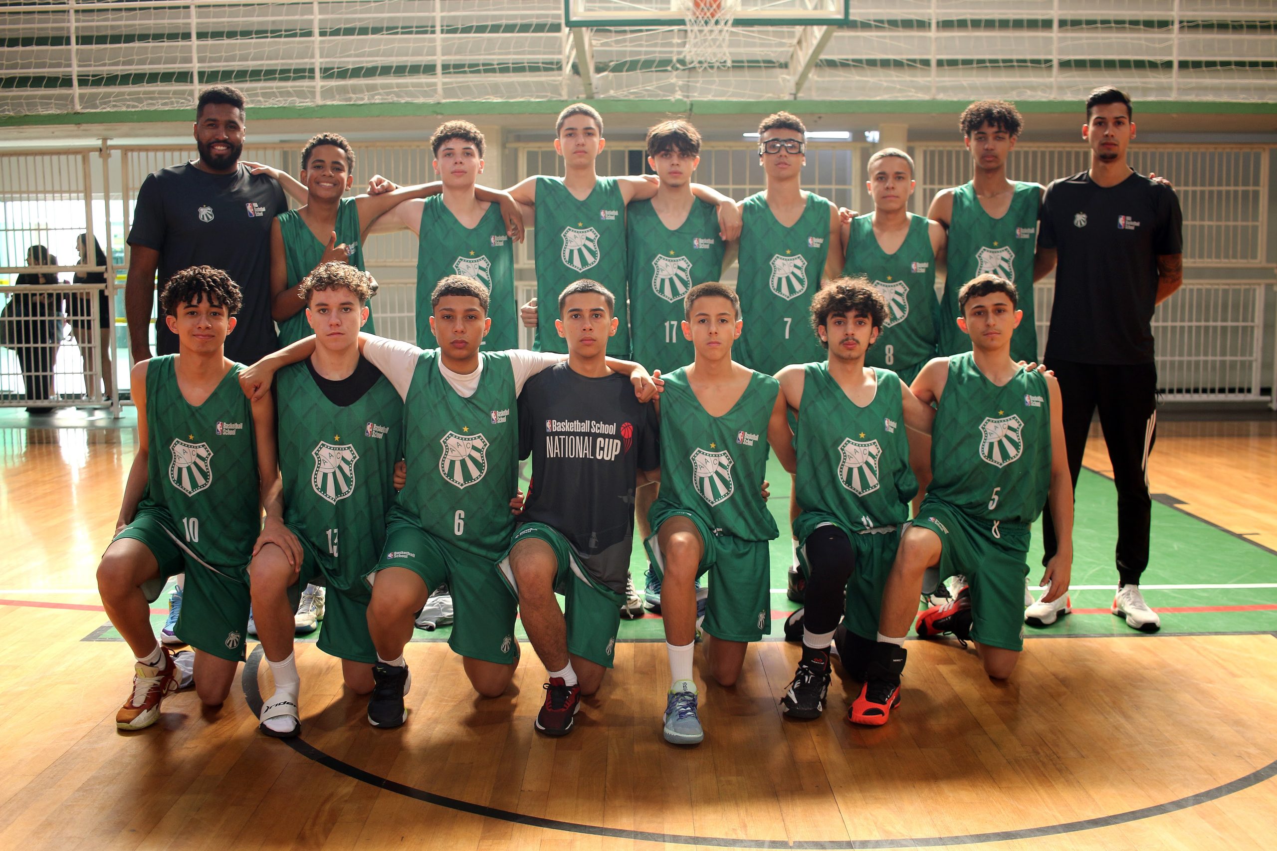 Equipe Sub-15 da Caldense busca vaga na final da primeira NBA Basketball School National CUP