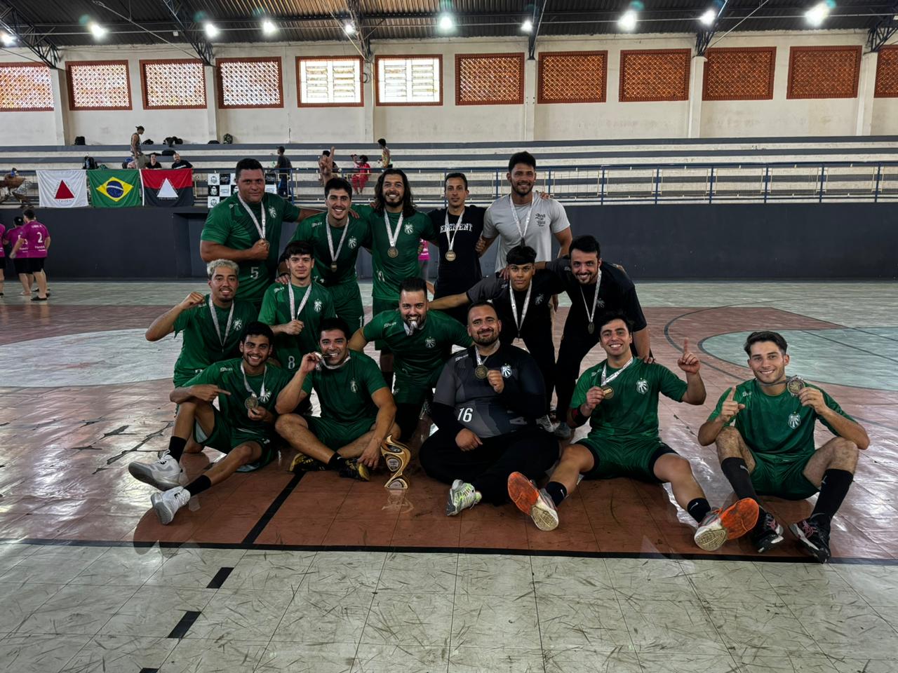 Caldense é campeã invicta da primeira fase do Campeonato Mineiro de Handebol