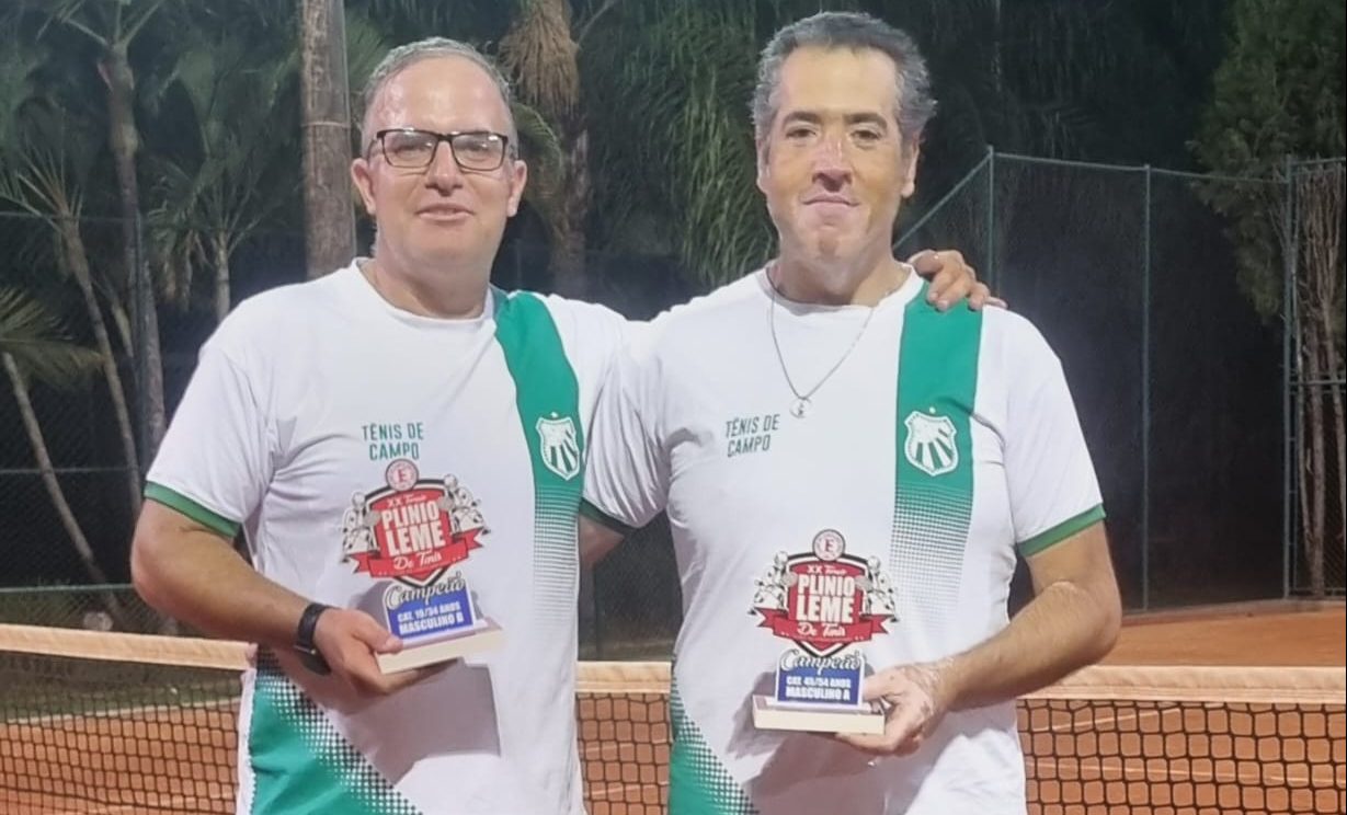 Atletas da Caldense participam da Liga Unitênis Etapa Leme no Clube de Campo Empyreo