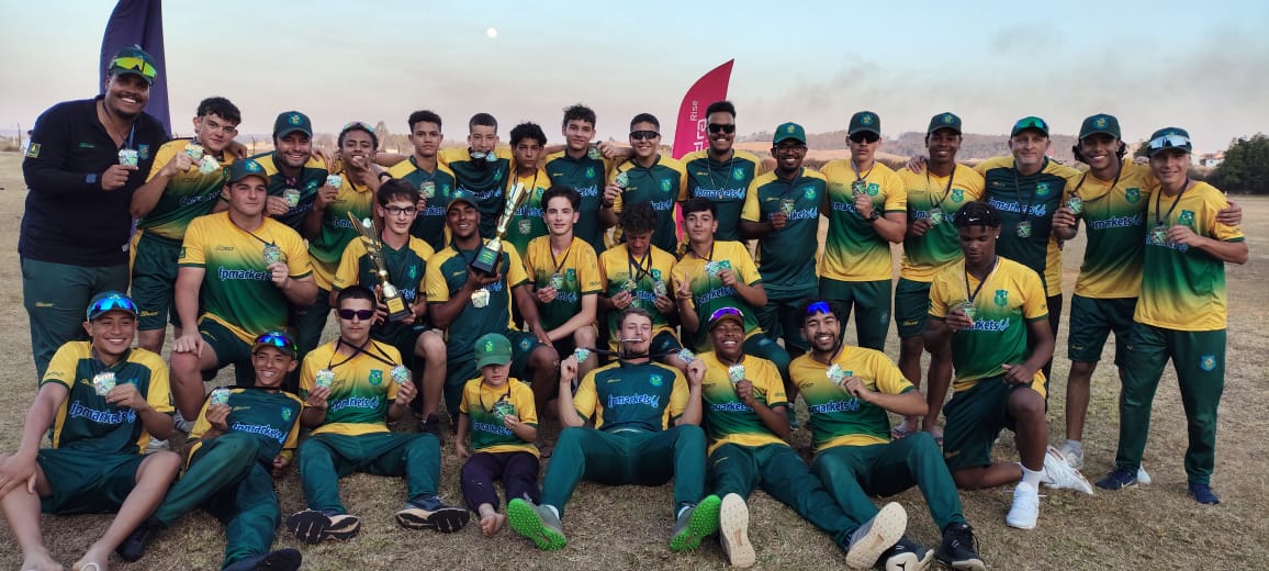 Brasil é campeão Sul Americano de Cricket com atletas da Caldense