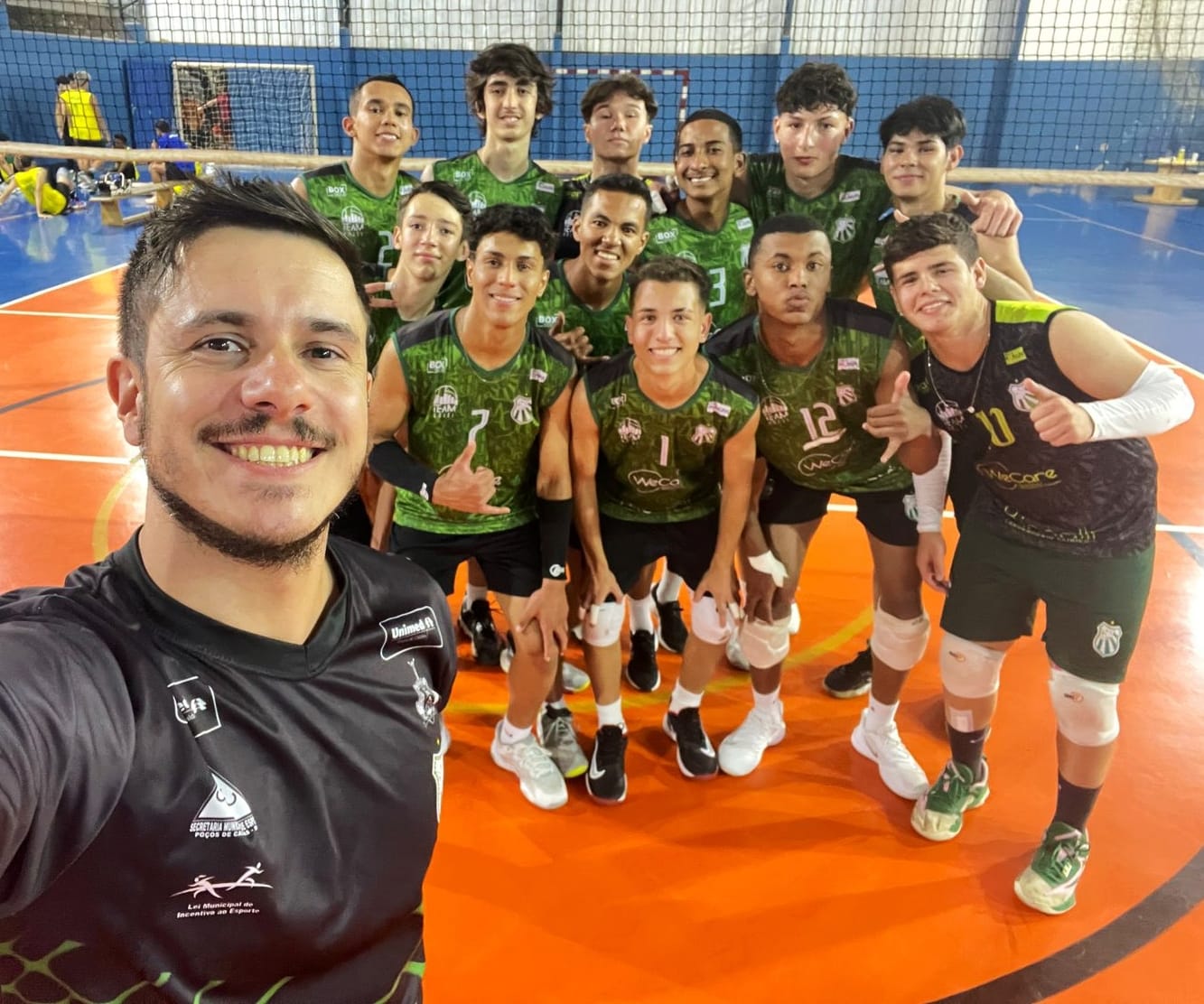 Caldense triunfa no vôlei sub-19 masculino