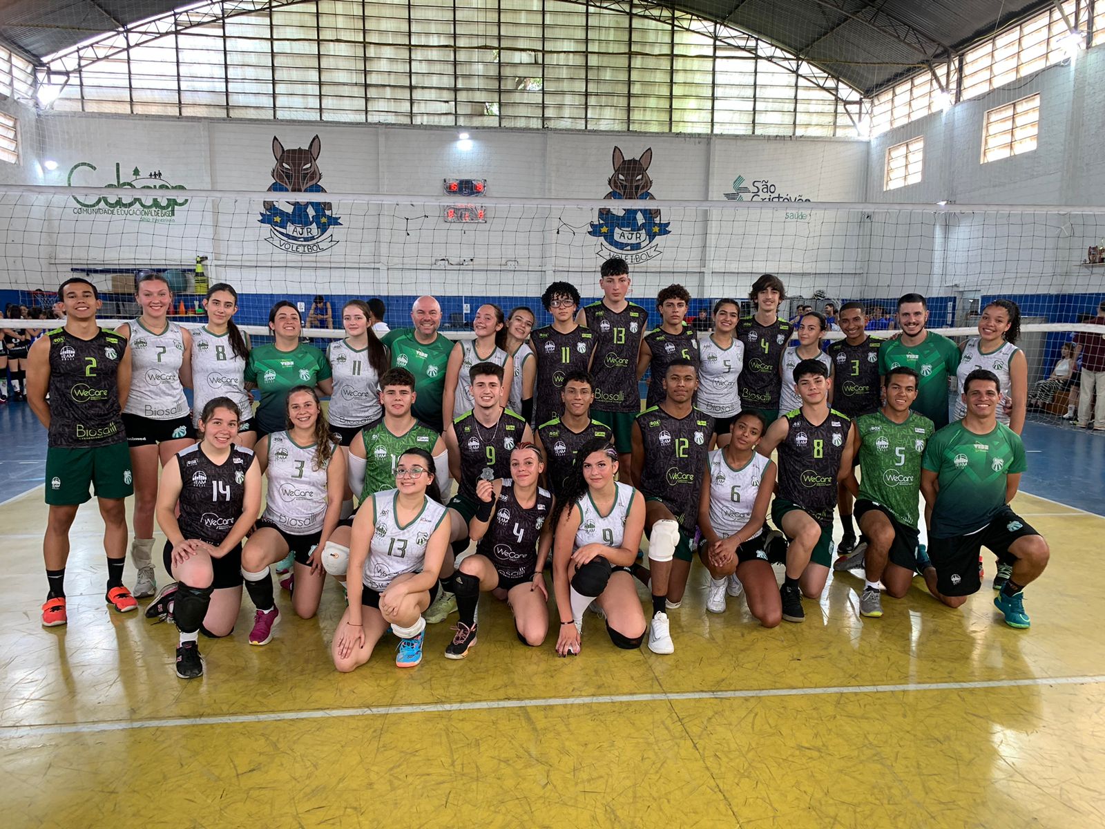 Sub-19 da Caldense garante vitórias importantes e classificação na série ouro do vôlei