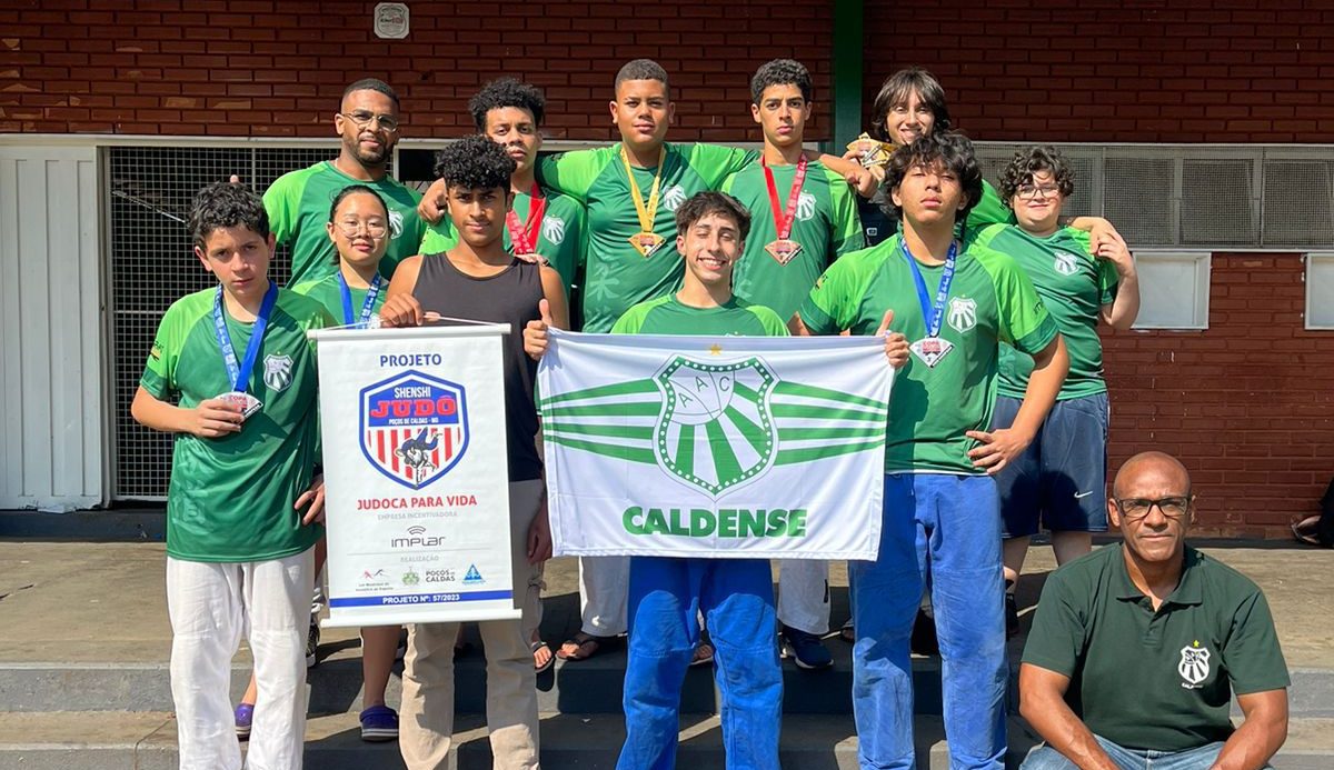 Caldense brilha na 6ª Copa Educa Judô e conquista nove medalhas