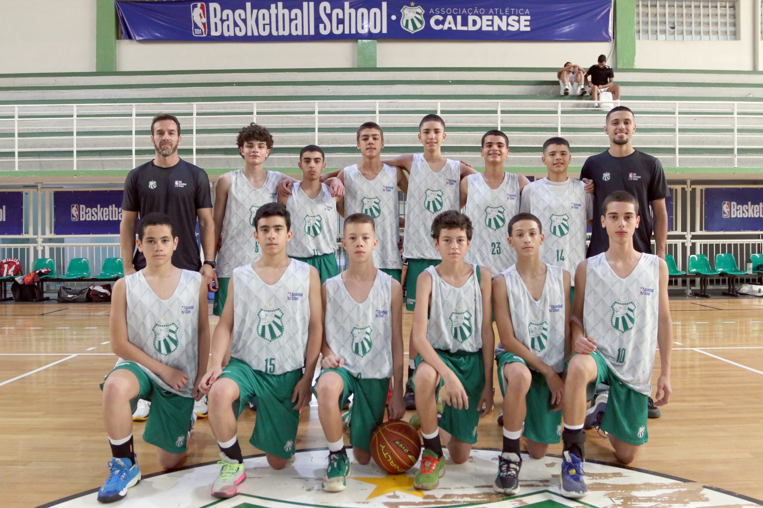 Equipe sub-14 de basquete da Caldense vence Araras por 76 a 30 em partida da Liga Metropolitana