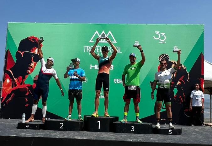 Fabil Marcolino conquista 5º lugar na 3ª Etapa do Troféu Brasil de Triathlon em Santos