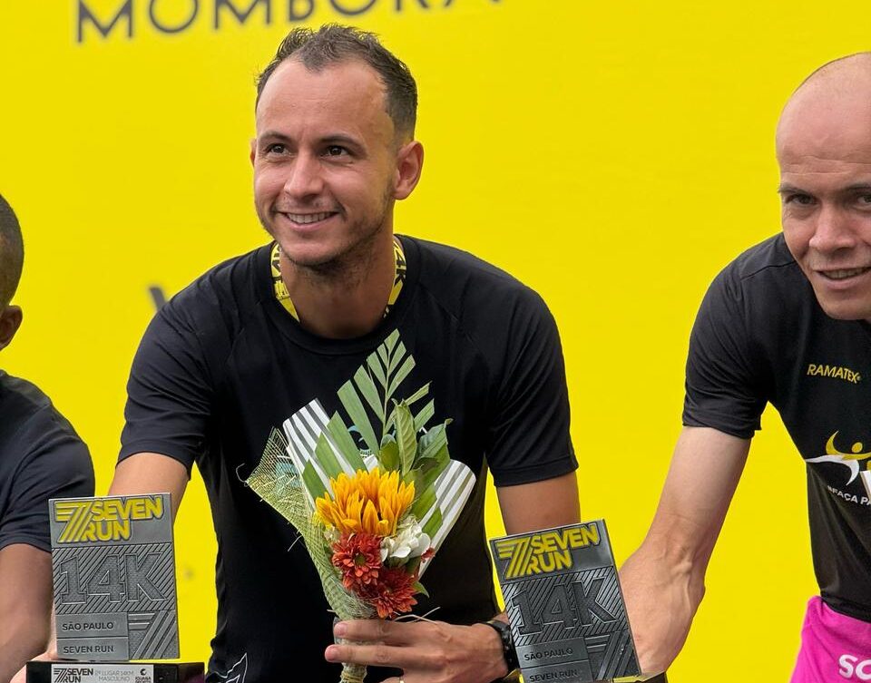 Professor da Caldense conquista 2° lugar geral na Seven Run em São Paulo