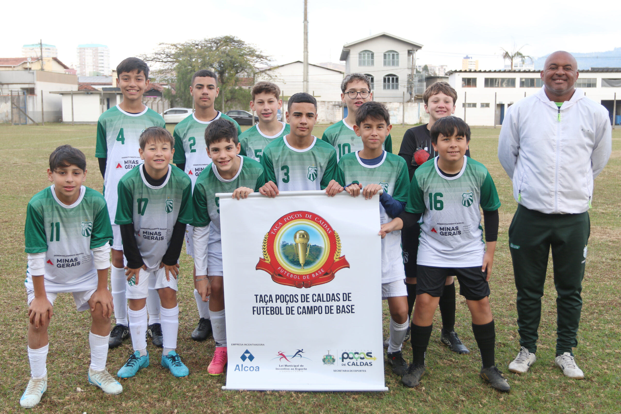 Jovens talentos brilham pela Caldense na Taça Poços