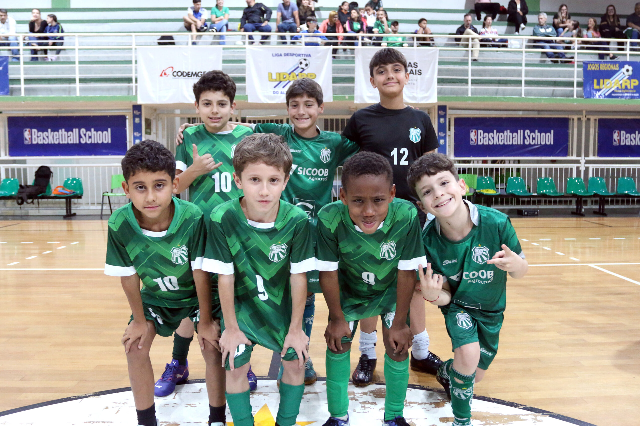 Copa de Futsal Infantil Antônio Bento Gonçalves movimenta mais uma noite na Caldense