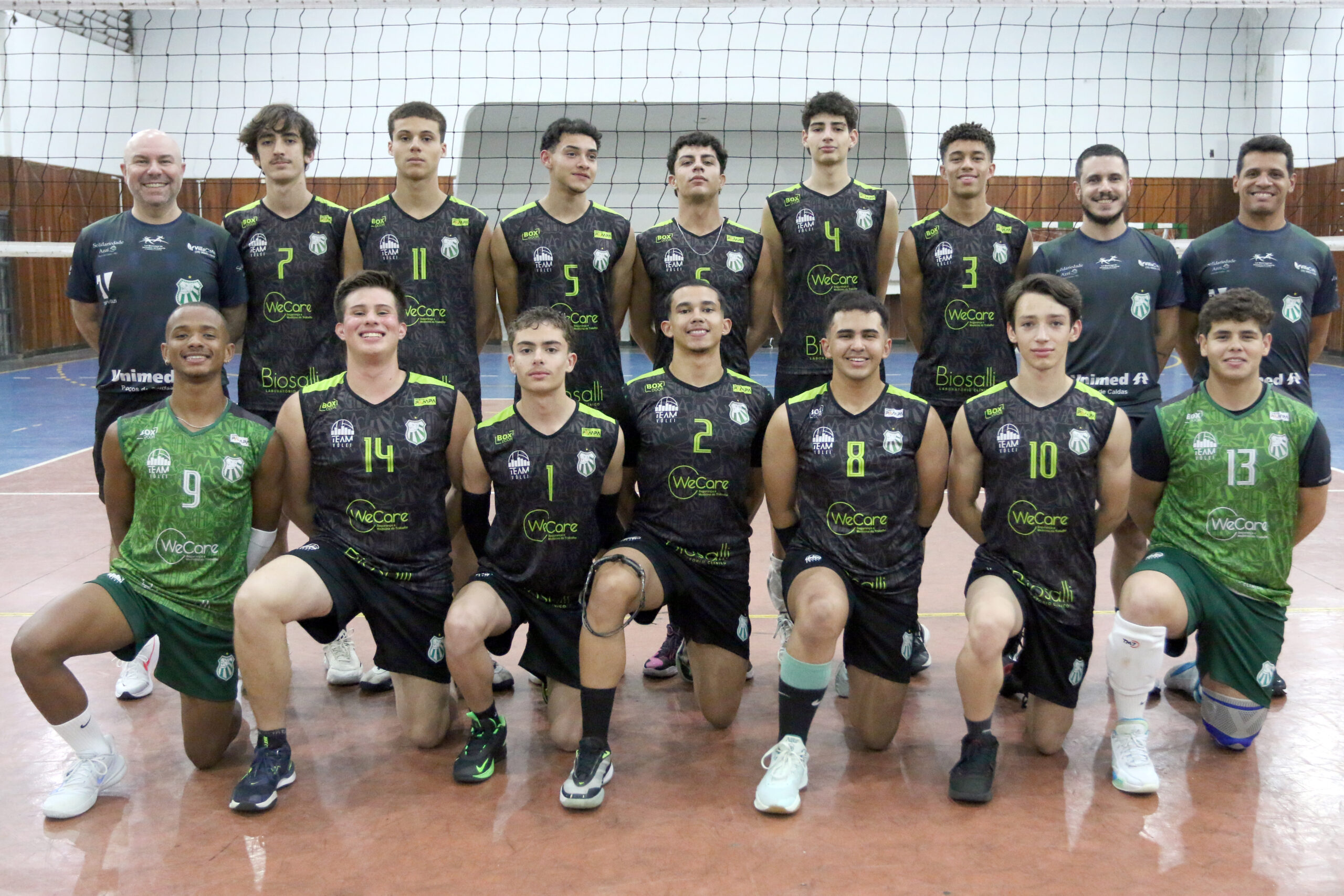Vôlei Masculino Sub-19 da Caldense enfrenta desafio na Liga Campinas de Voleibol