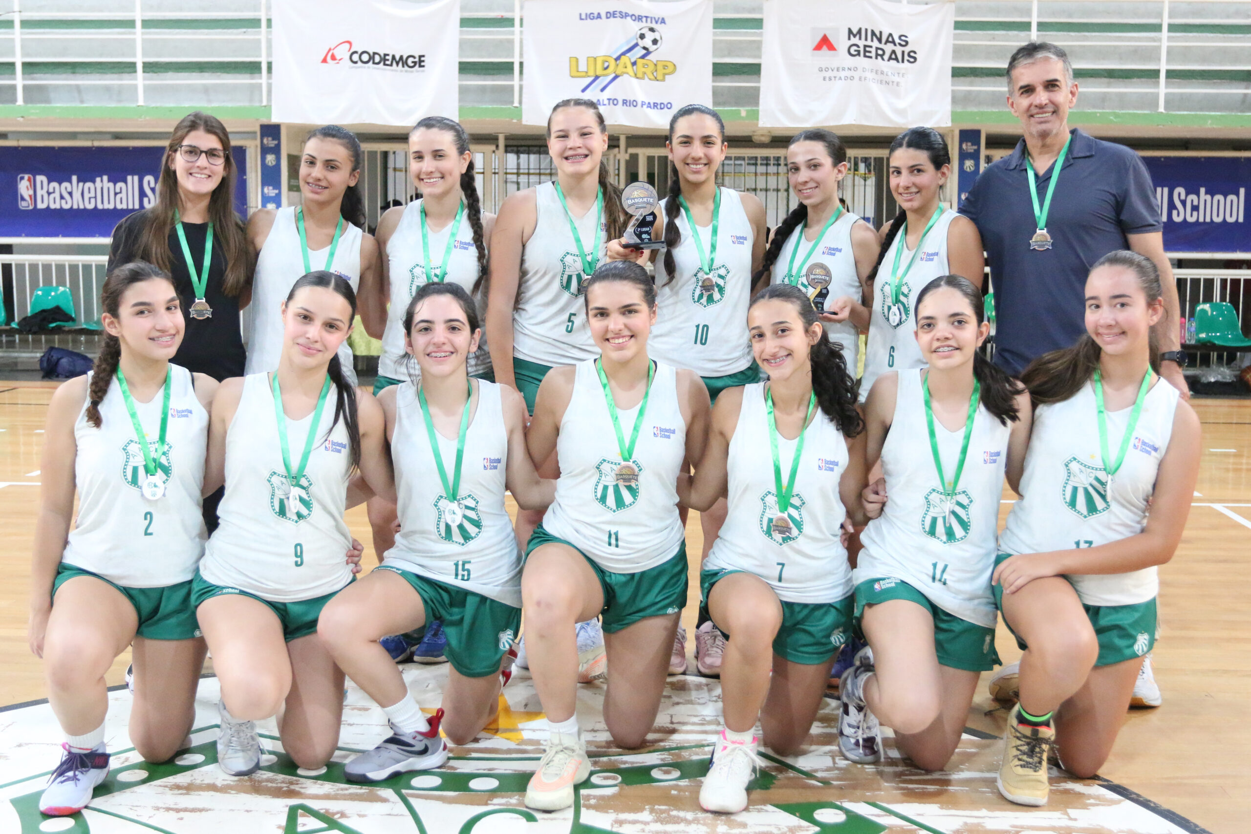 Basquete Feminino Sub-17 da Caldense conquista vice-campeonato no 3º Circuito Sulmineiro de Basquete