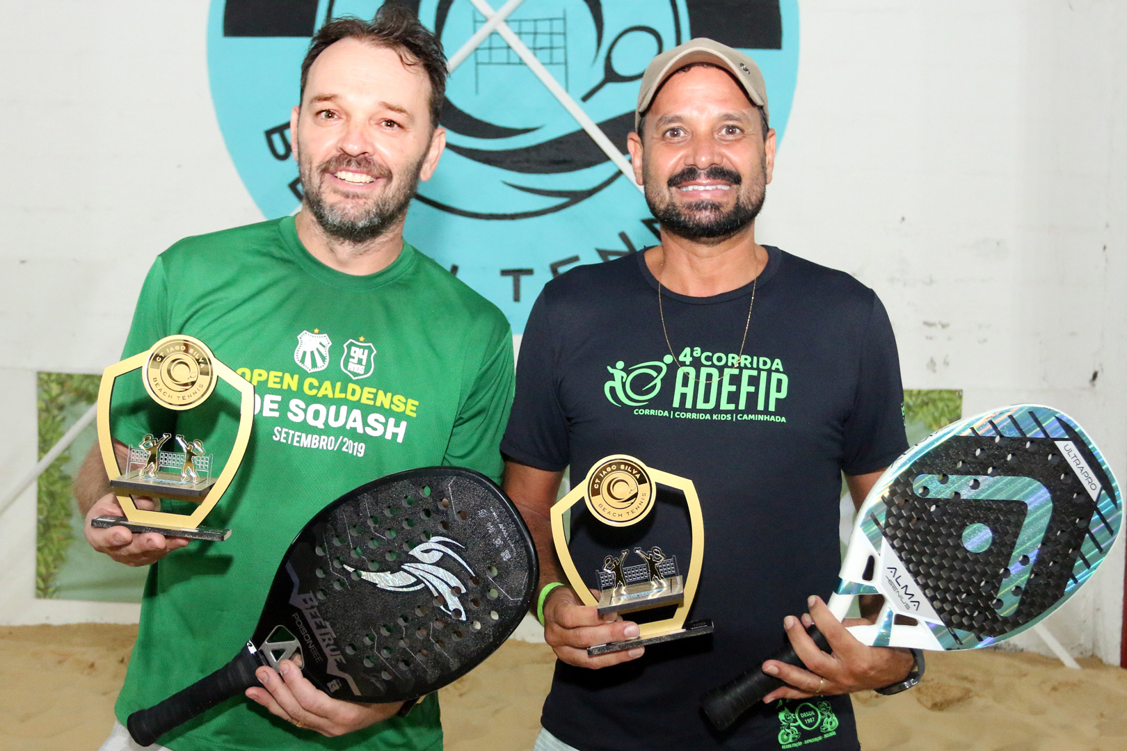 Associados da Caldense se destacam no 1º Aberto de Beach Tennis no CT Iago Silva