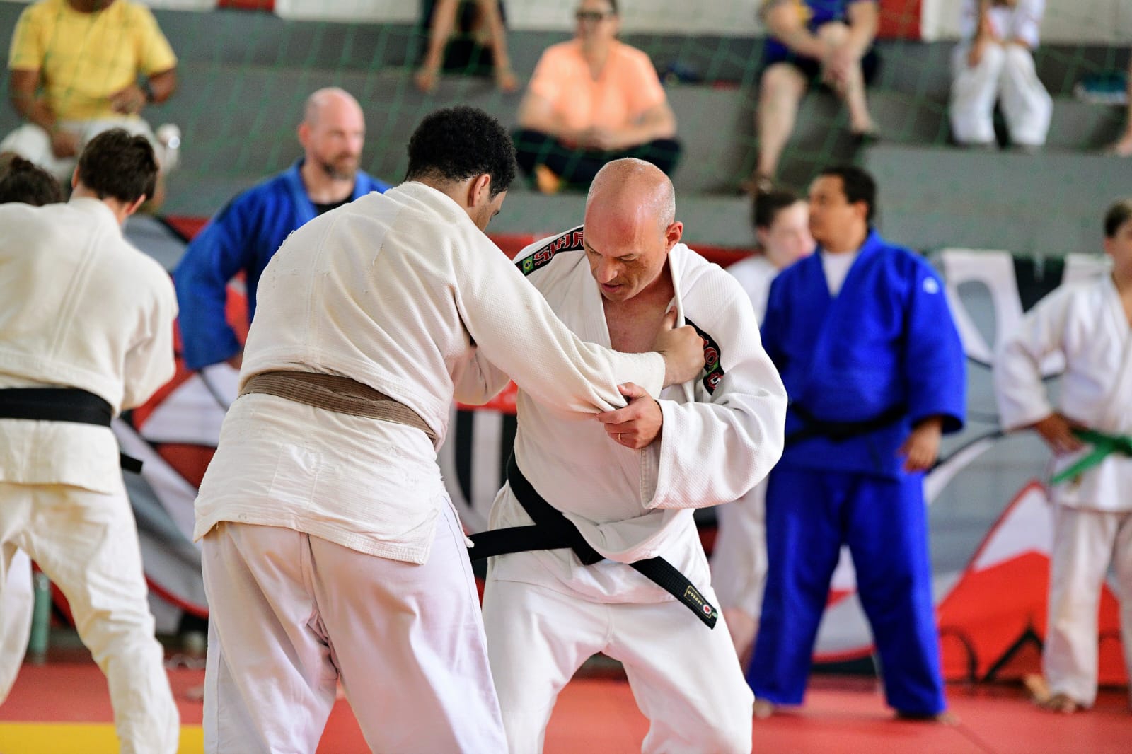 Sensei Ronaldo participou do 20º Shotyugueiko, maior treinamento de campo de judô do Brasil