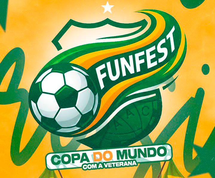 FUNFEST da VETERANA COPA 2026: Jogos do Brasil serão exibidos em telão de LED no clube