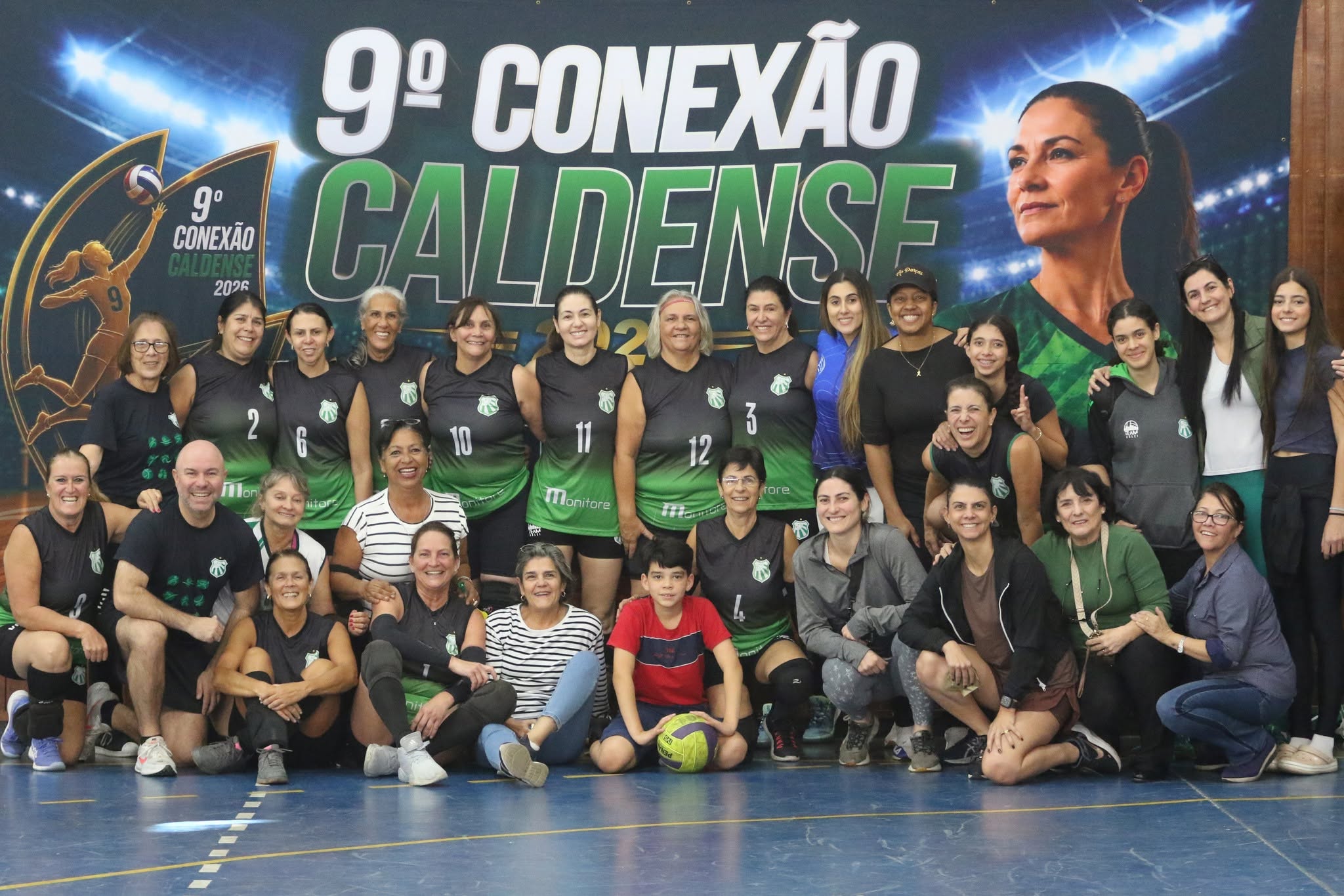 Máster 55+ da Caldense conquista 4º lugar na 9ª Conexão Caldense de Voleibol