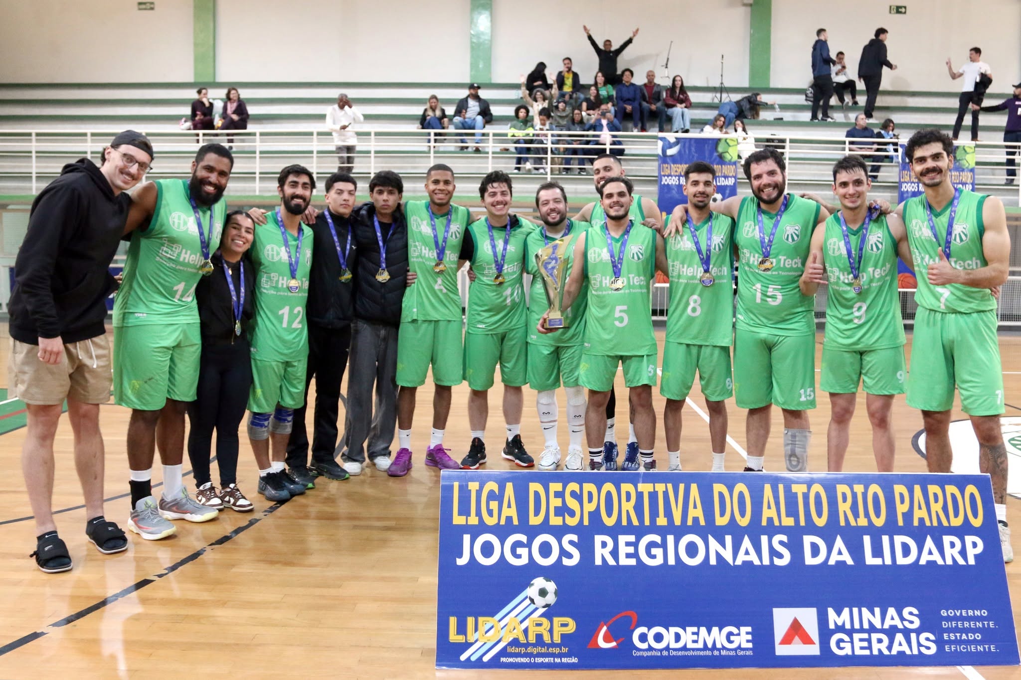 Basquete Masculino Adulto da Caldense conquista o título da Lidarp 2026