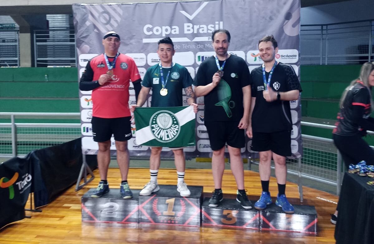 Guilherme Daré conquista medalha de bronze na Copa do Brasil de Tênis de Mesa e sobe no ranking nacional