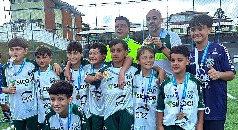 Caldense conquista título em quadrangular de futebol society no Sest/Senat