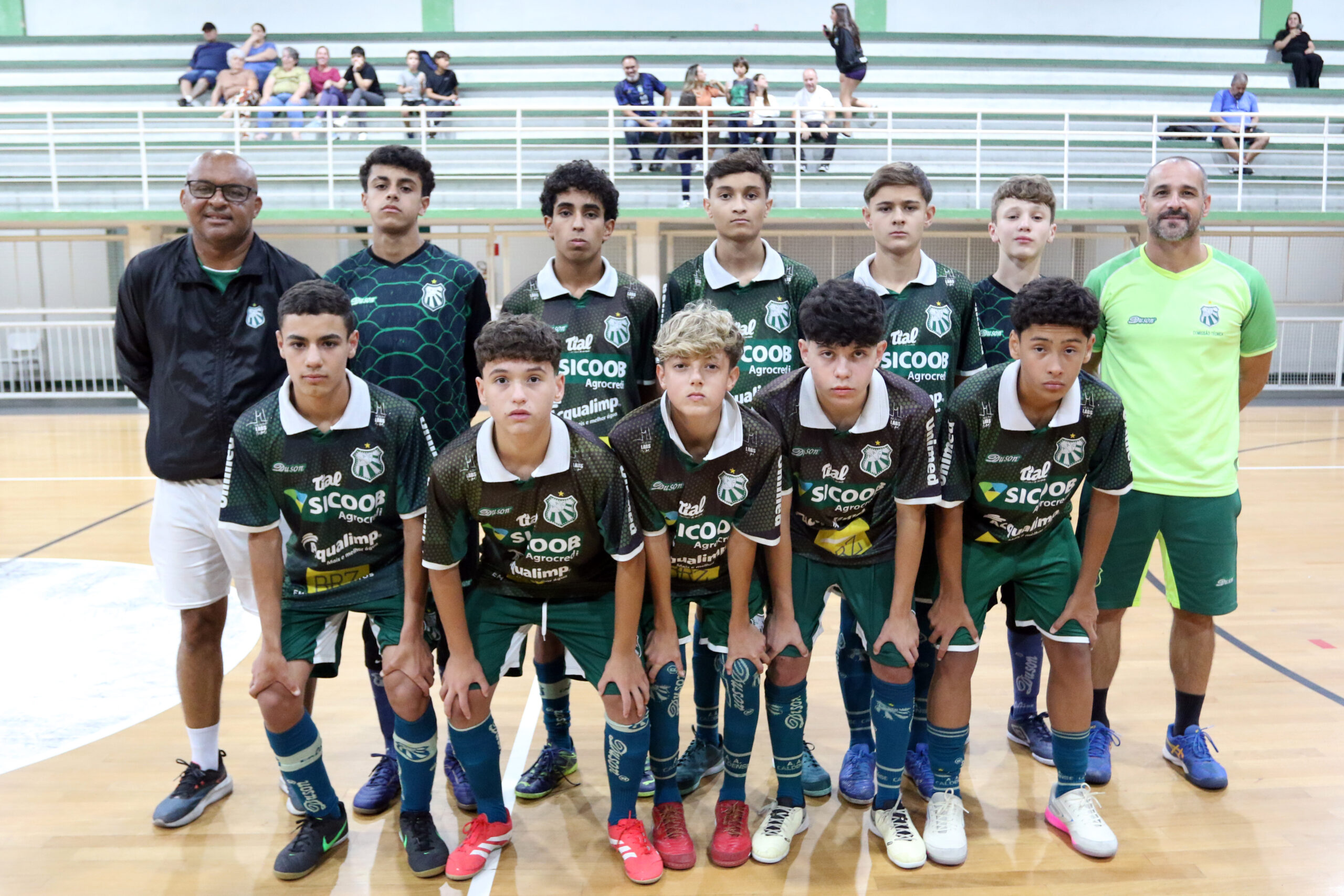 Futsal Sub-15 da Caldense vence Paraguaçu e garante liderança isolada da chave na Lidarp