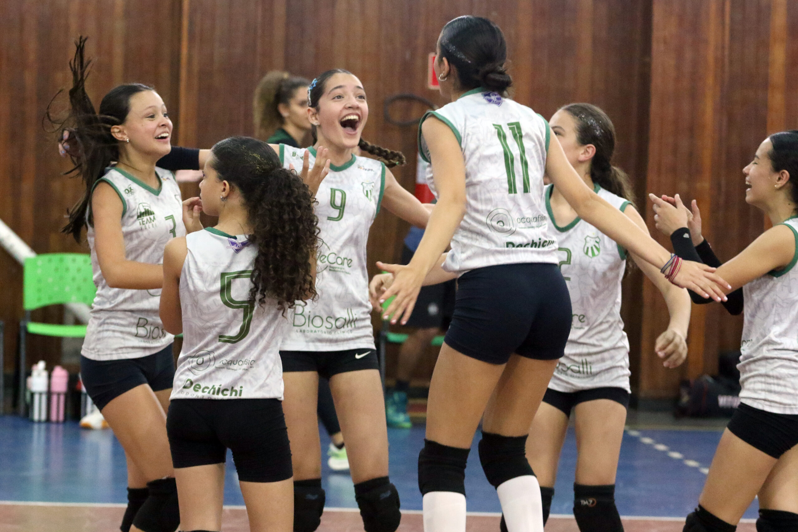 Sub-13 feminino da Caldense encerra fase de classificação da Liga Sanjoanense na liderança
