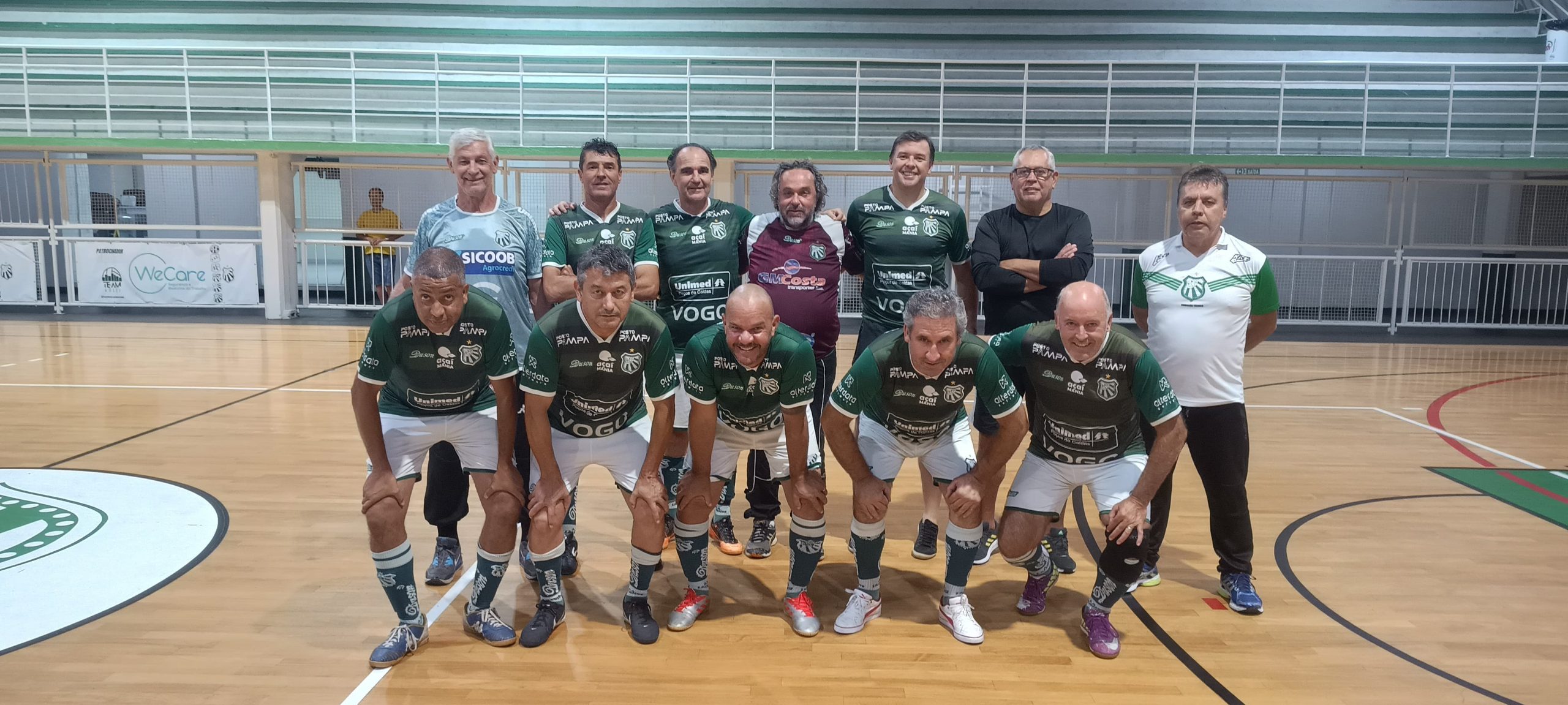 Futsal Master 50+ da Caldense realiza amistoso contra o Grêmio Poços de Caldas