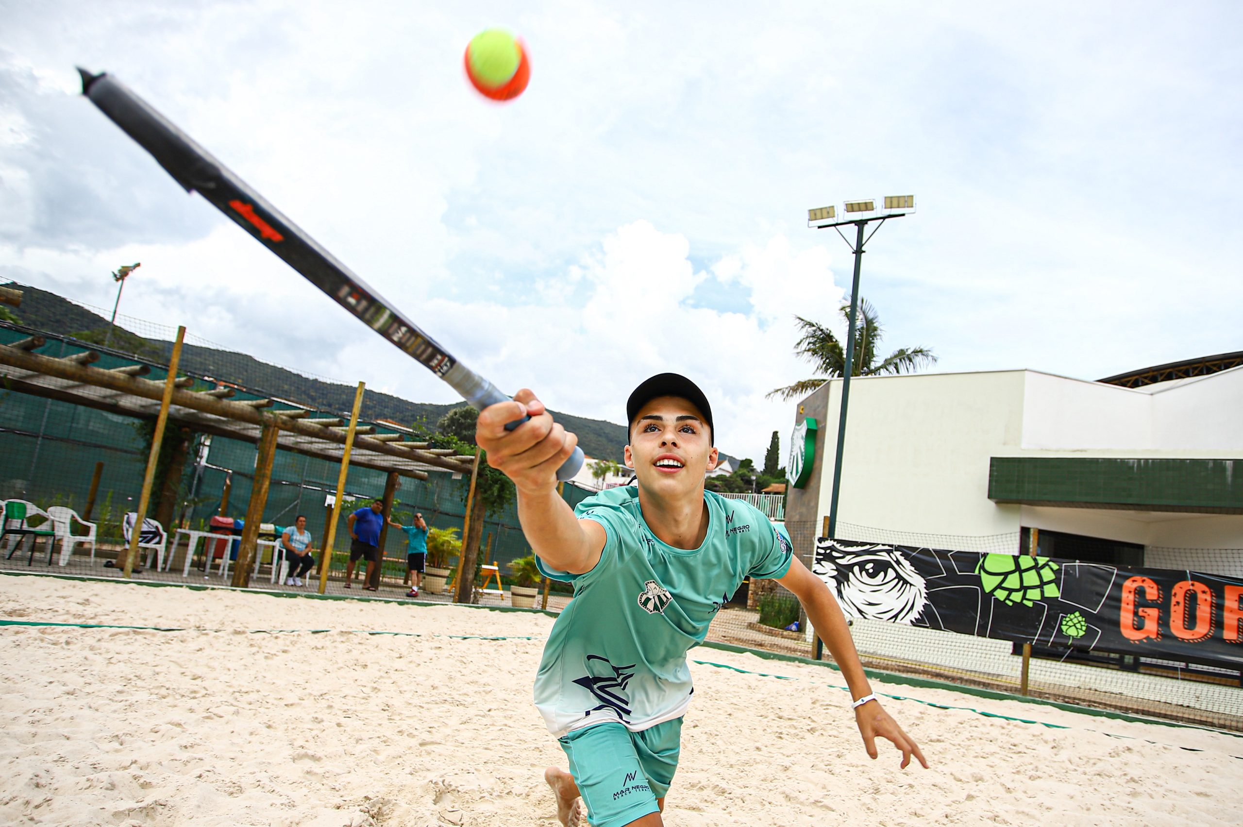 Associado da Caldense, Guilherme Del Sarto, está no ranking nacional de Beach Tennis