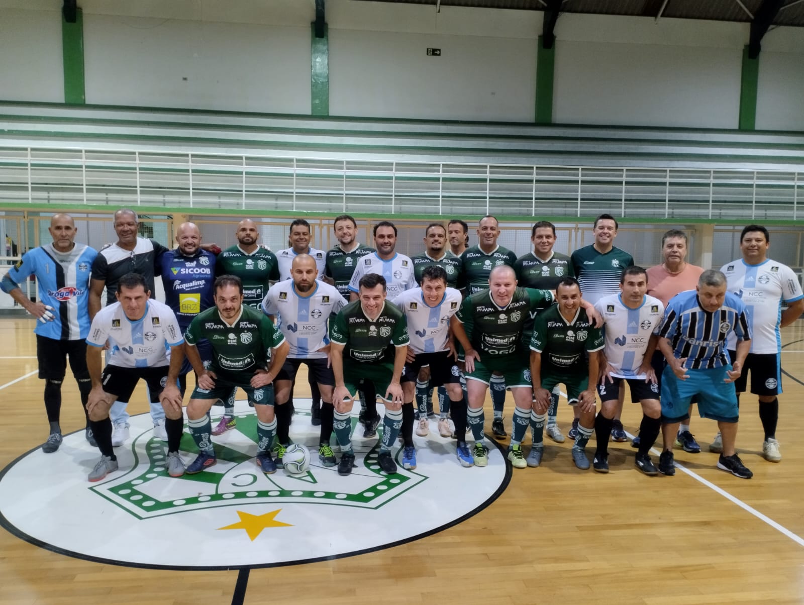 Amistoso Futsal Master 40+: Caldense enfrentou Grêmio Poços de Caldas