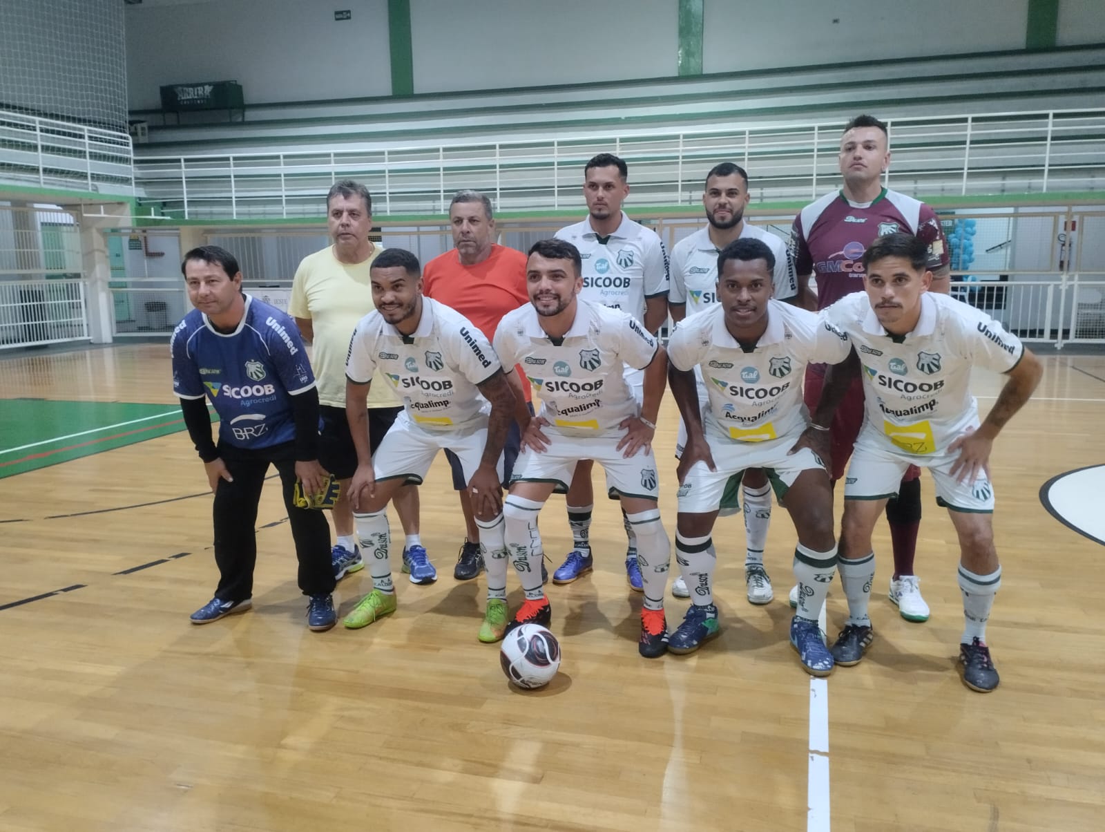 Futsal adulto da Caldense é superado pelo Guarani Curitiba FC