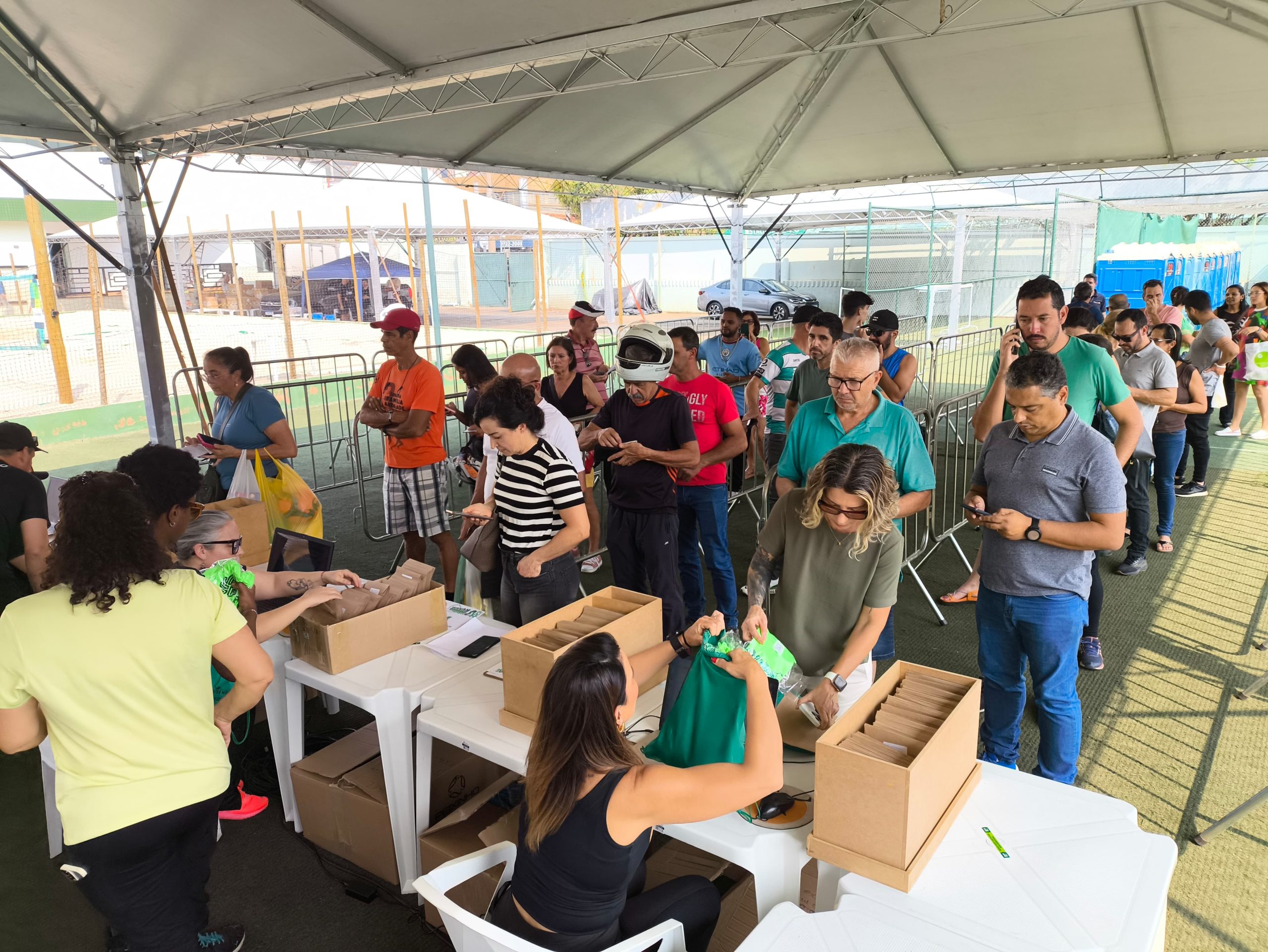 Começou a entrega dos kits da Caldense Running! Prova é neste domingo (08/09)