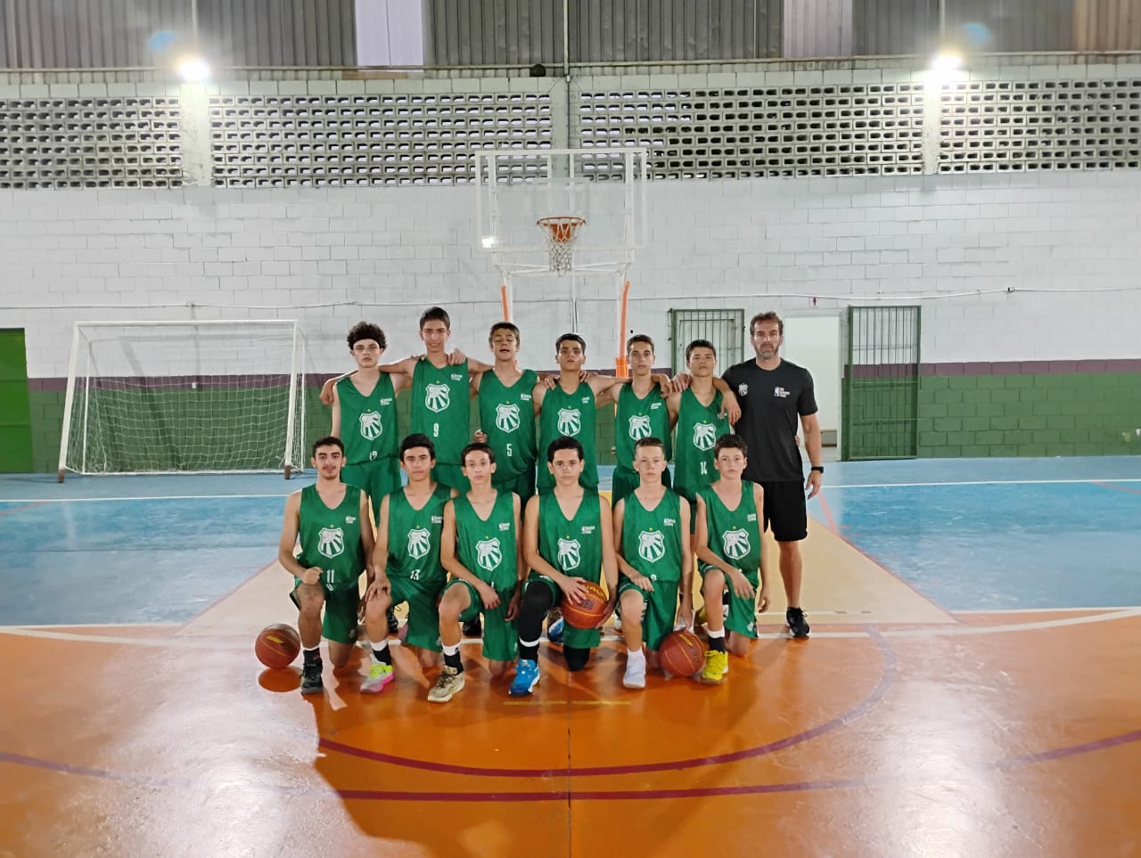 Sub-14 da Caldense segue invicto na Liga Metropolitana de Basquete