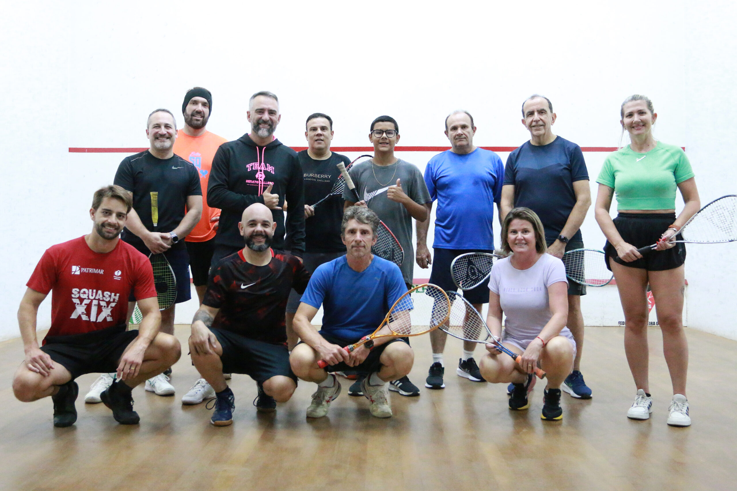 Clínica de Squash com Renato Gallego reúne associados da Caldense para um evento de alto nível técnico