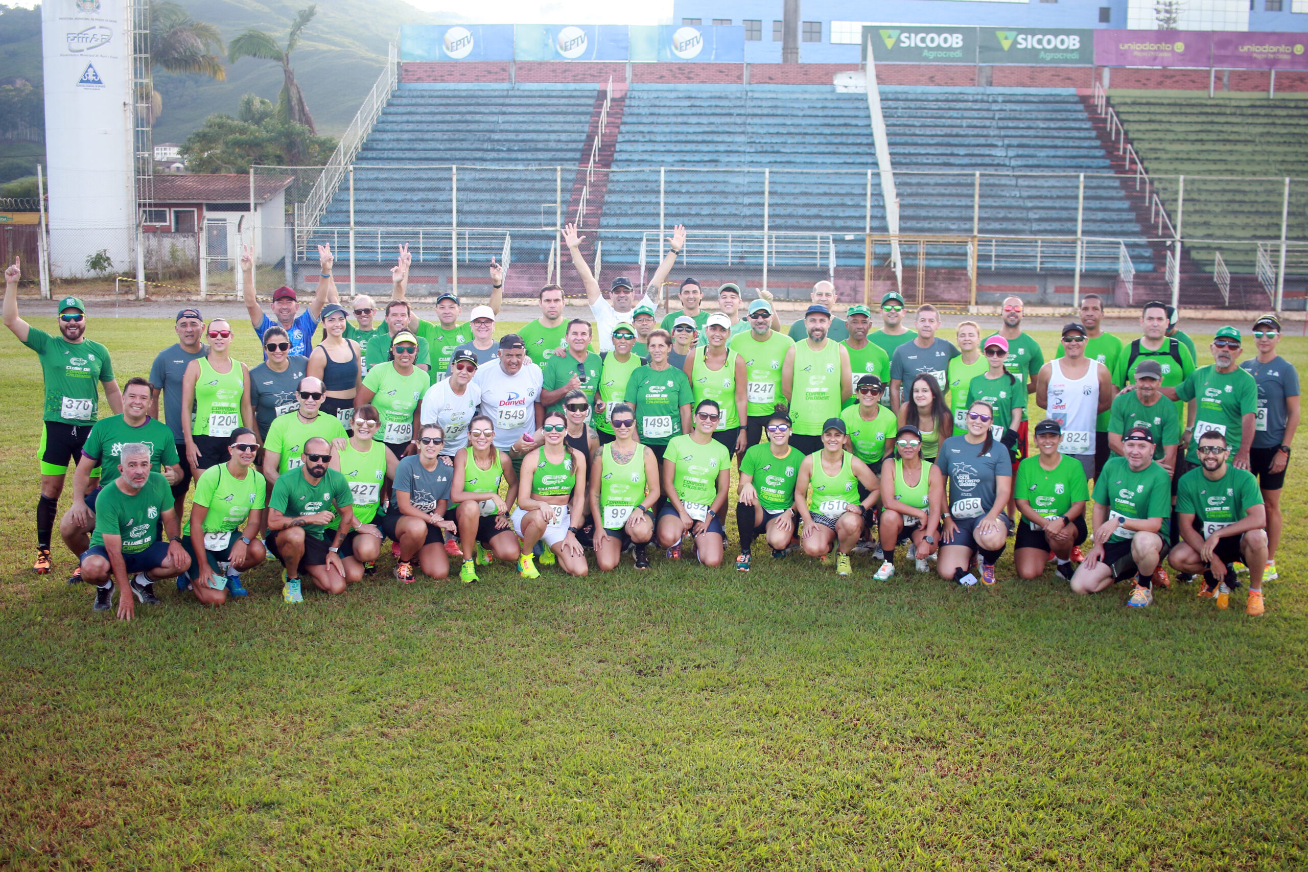 Clube de Corrida da Caldense garante 1° lugar por equipes feminino e 3° lugar por equipes masculino na Volta ao Cristo