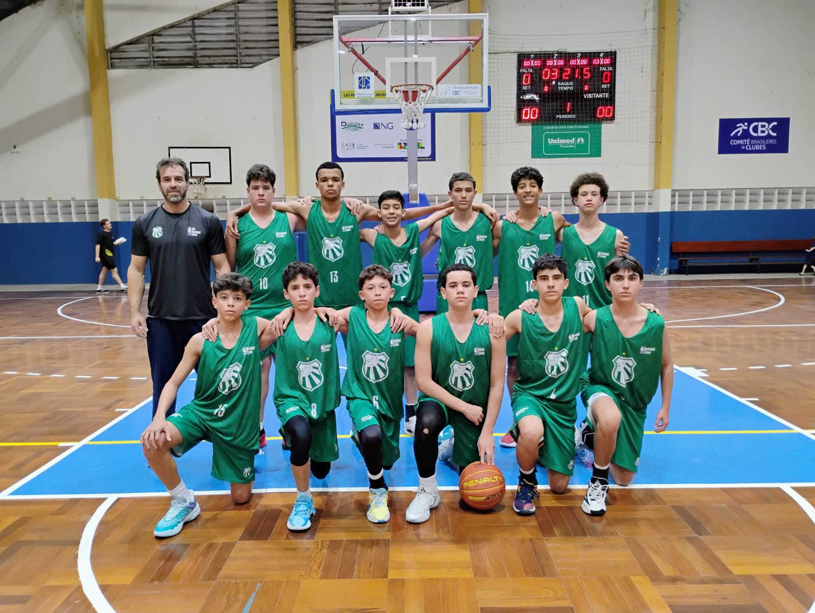 Basquete Sub-14 da Caldense enfrenta Piracicaba fora de casa pela ARB