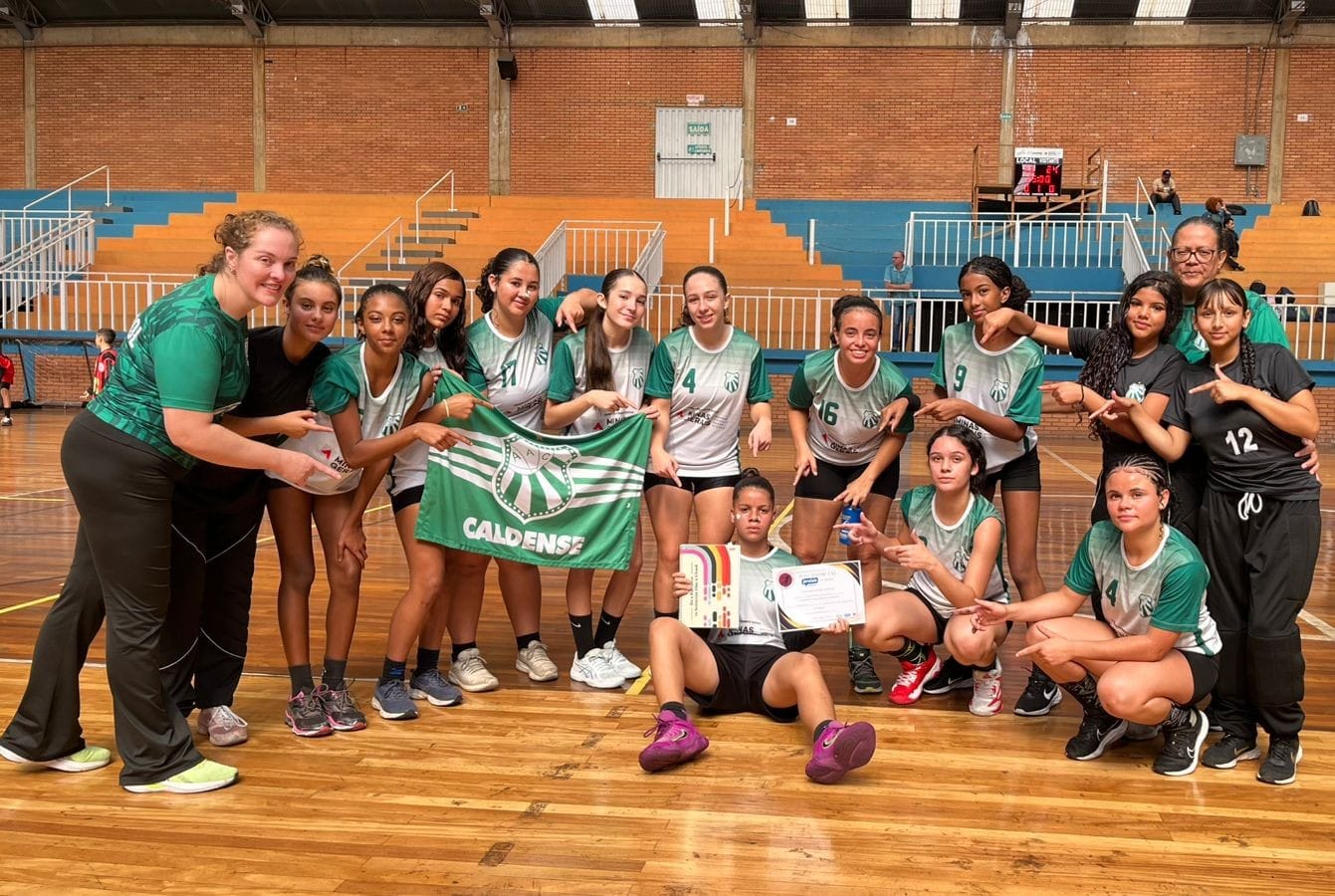 Handebol da Caldense tem fim de semana movimentado com vitórias, destaques e superação